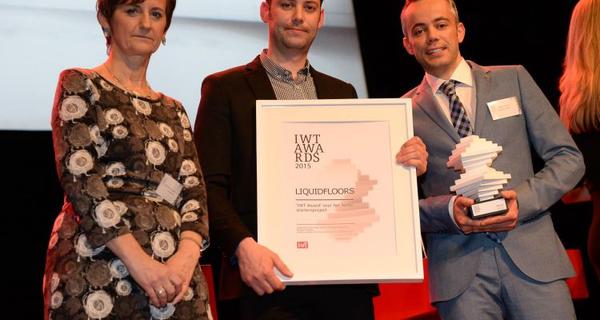 Liquidfloors wint IWT Innovatie Award 2015