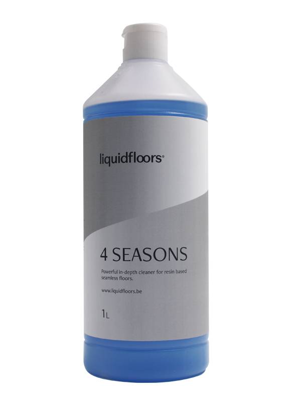 Bouteille de produit d'entretien 4Seasons pour sols coulés Liquidfloors