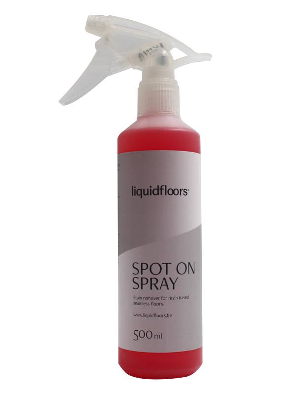 Bouteille de Spot On Spray pour l'élimination des taches sur les sols coulés Liquidfloors