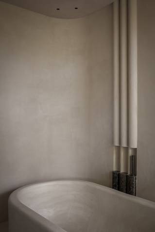 Badkamer met Socrete bad