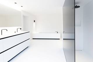 Liquidfloors Mellow pu gietvloer in architectenwoning 