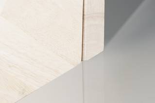 Detail Peter Geldof Mellow PU gietvloer