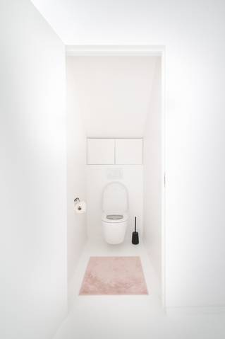 Woning toilet gietvloer wit Mellow Groot-Bijgaarden