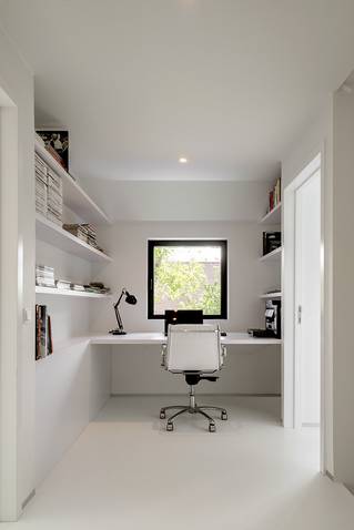 Liquidfloors Mellow pu gietvloer in architectenwoning knokke