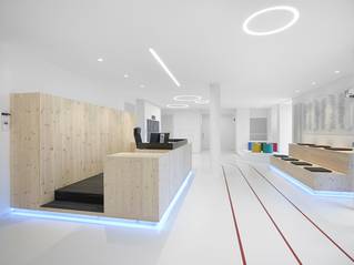 Liquidfloors Mellow pu gietvloer lobby BOIC Brussel