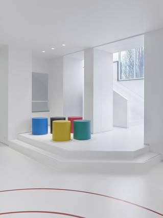 Liquidfloors Mellow pu gietvloer lobby BOIC Brussel