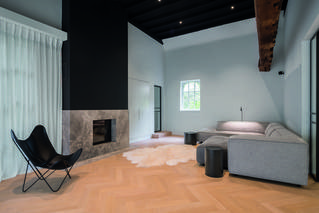 Woonkamer parket stoel zetel