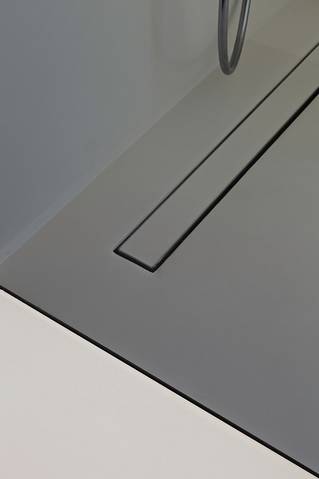 Liquidfloors Mellow pu gietvloer badkamer herenhuis Gent