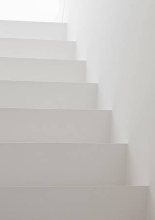 Liquidfloors Mellow pu gietvloer trappen herenhuis Gent