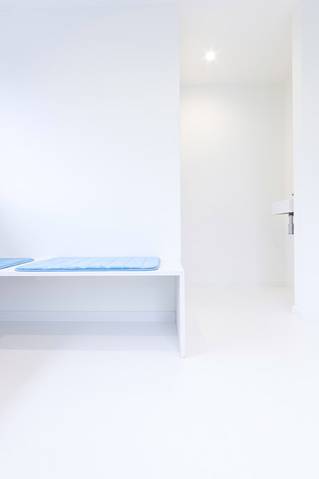 Liquidfloors Mellow pu gietvloer medische praktijk Kortrijk