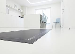 Liquidfloors Mellow pu gietvloer medische praktijk Kortrijk