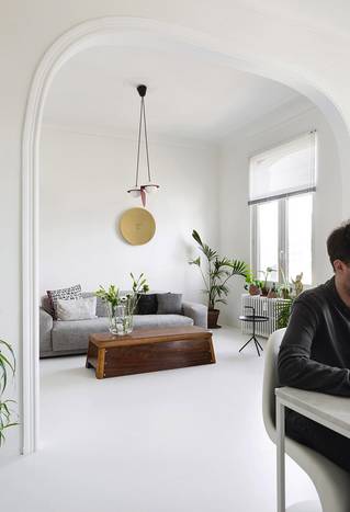 Liquidfloors Mellow pu gietvloer herenhuis Brussel