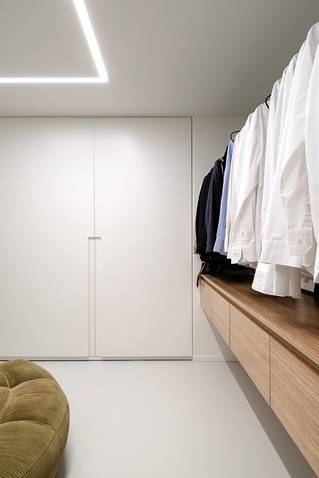 Liquidfloors Mellow pu gietvloer slaapkamer privéwoning Genappe