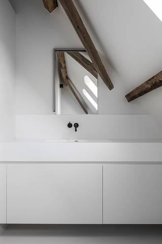 Liquidfloors Mellow pu gietvloer architectenwoning Ieper