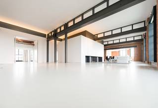 Liquidfloors Mellow pu gietvloer in loft Gent