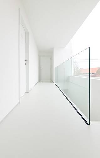 Liquidfloors Mellow pu gietvloer woonkamer privéwoning Kluisbergen