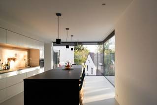 Liquidfloors Mellow pu gietvloer keuken privéwoning Genappe