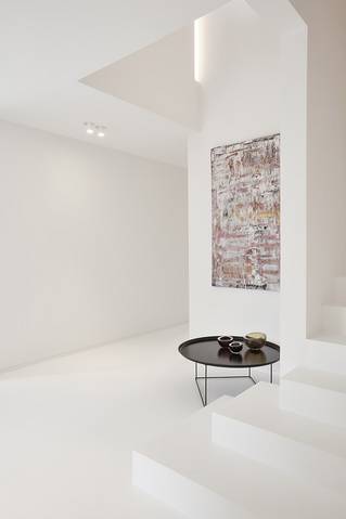 Liquidfloors Mellow pu gietvloer in architectenwoing Knokke