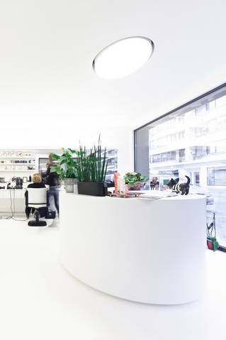 Kapsalon zwart wit vloer 3