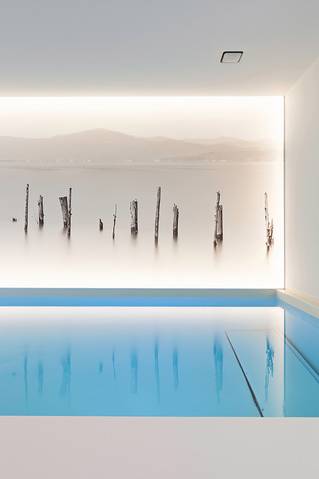 Liquidfloors Mellow pu gietvloer zwembad privéwoning Wetteren