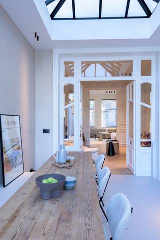 Socrete herenhuis Gent keuken