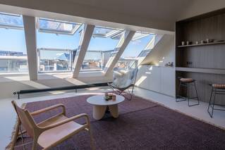 Socrete herenhuis Gent zolder