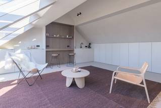 Socrete herenhuis Gent zolder