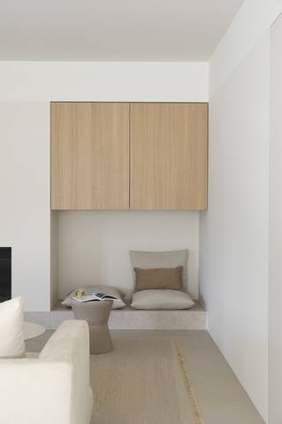 Detail zitplek Socrete vloer