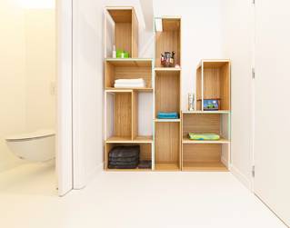 verdieping witte gietvloer renovatie