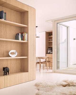 Interieur penthouse met mellow gietvloer