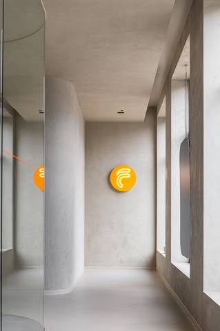 kantoorruimte met Socrete gietvloer