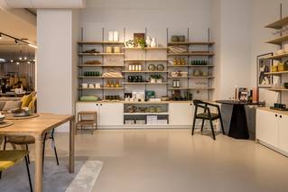 interieur decoratie showroom