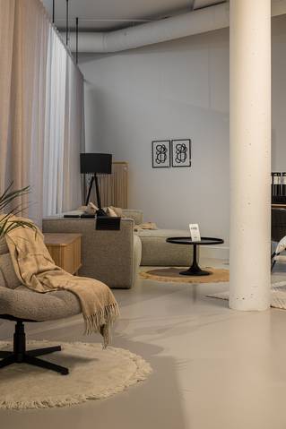 showroom met zithoek