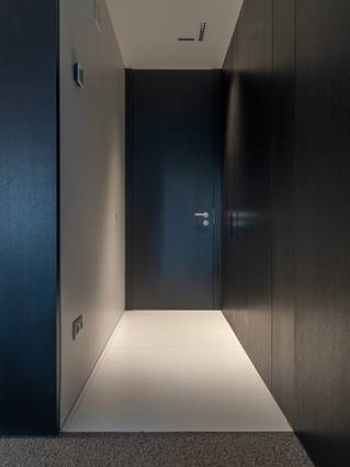 Liquidfloors Mellow pu gietvloer kantoorruimte De Panne