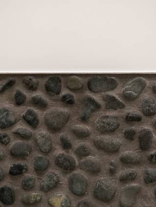 Liquidfloors Mellow pu gietlvoer detail in badkamer kijkwoning Zulte