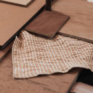 bruin Moodboard met Liquidfloors gietvloerstalen