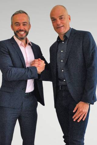 Liquidfloors CEO Miguel Garcia en CEO Andy Cochet