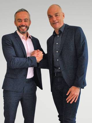 Liquidfloors CEO Miguel Garcia en CEO Andy Cochet