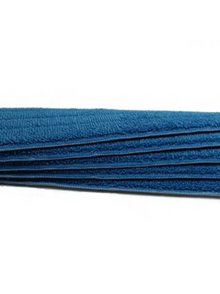 Blauwe microvezel schrobmoppen voor onderhoud van Liquidfloors gietvloeren