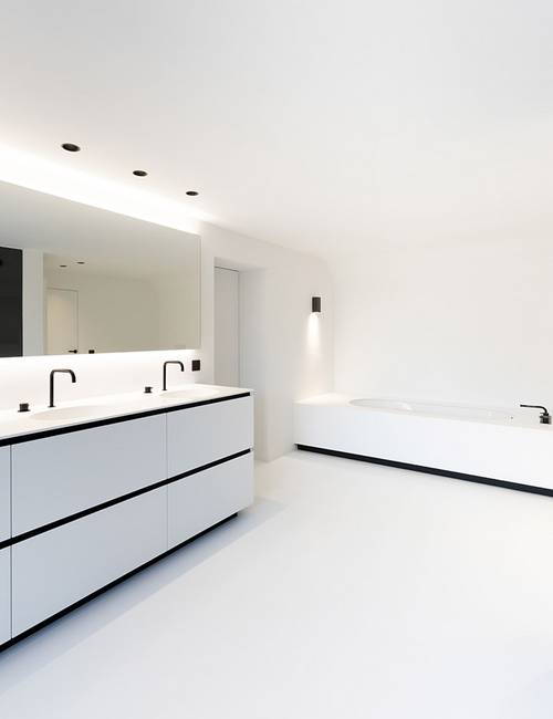 Liquidfloors Mellow pu gietvloer in architectenwoning