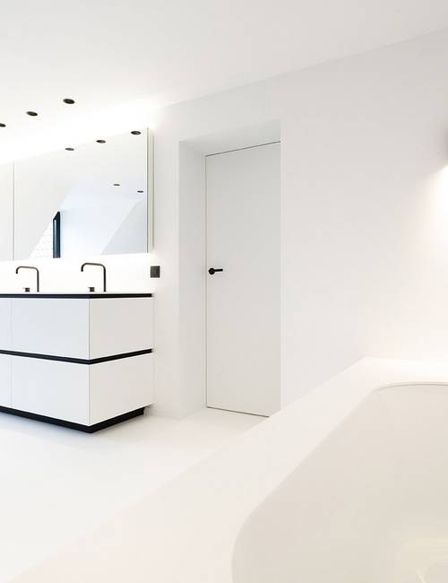 Liquidfloors Mellow pu gietvloer in architectenwoning