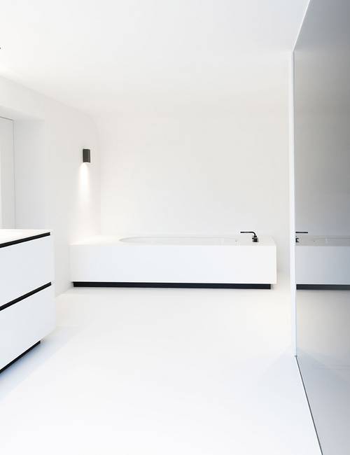 Liquidfloors Mellow pu gietvloer in architectenwoning