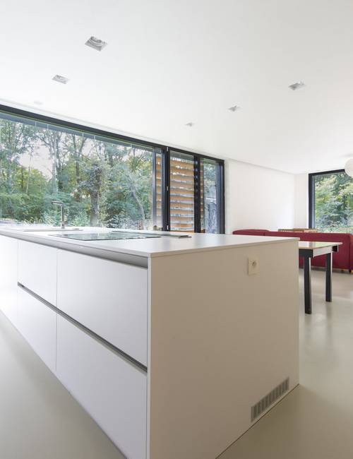 Keuken Peter Geldof Mellow PU gietvloer