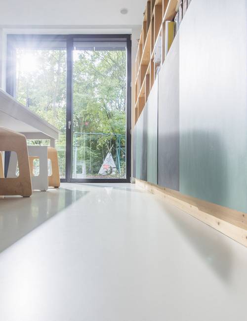 Keuken Peter Geldof Mellow PU gietvloer 4