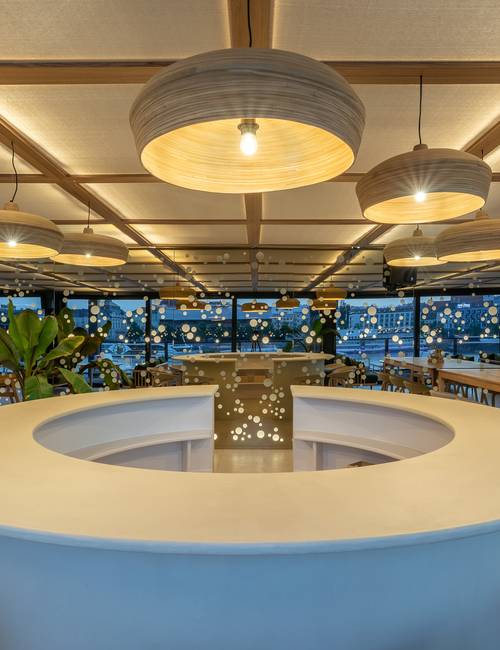 Barový pult so Socrete 5