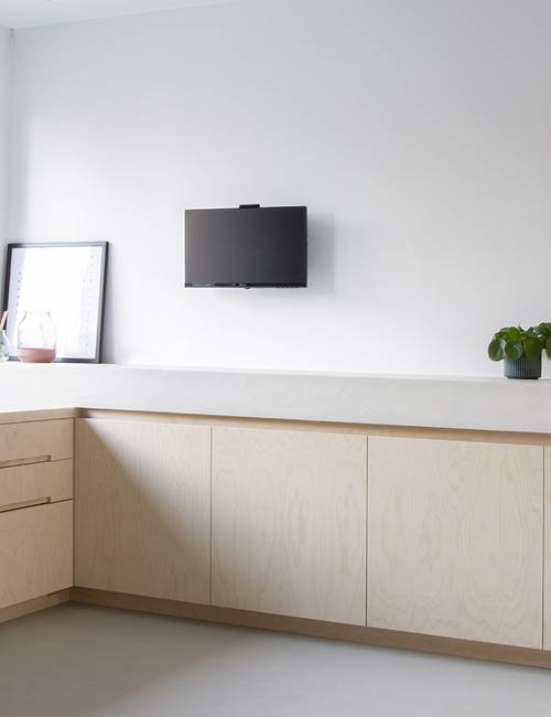 Liquidfloors Socrete gietvloer in oogartsenpraktijk Zulte