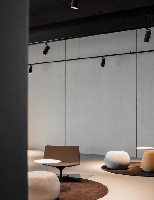 Linum Vloer kantoor showroom Socrete