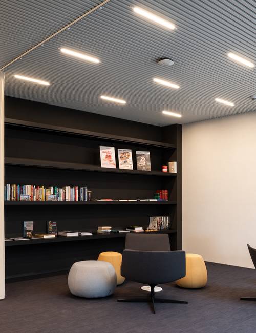 Linum kantoor showroom gietvloer Socrete