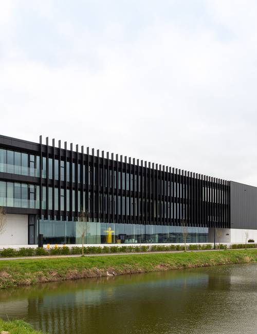 Linum kantoor gebouw buiten