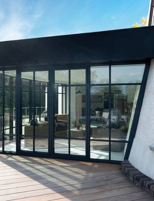 Molen buiten veranda